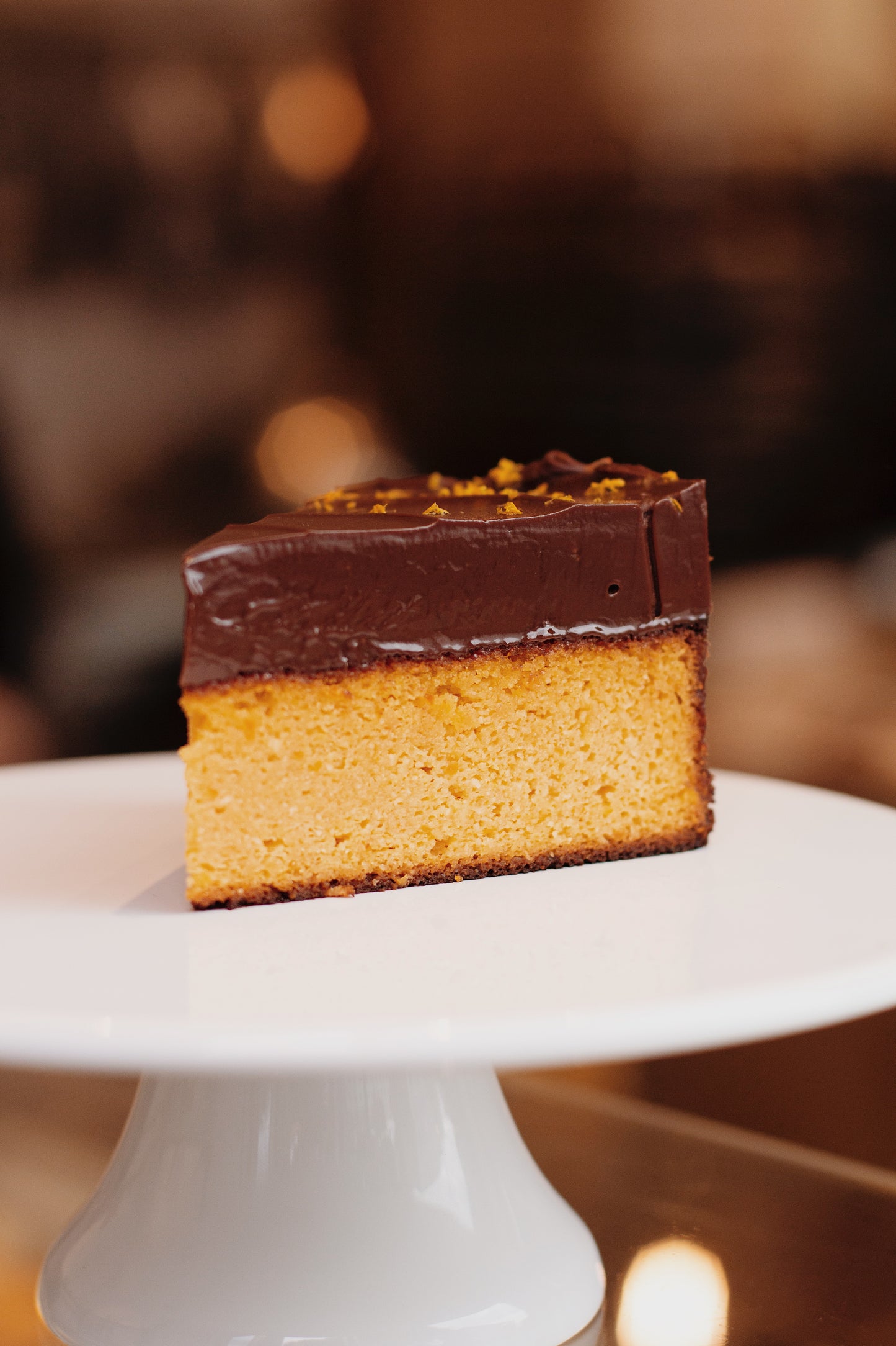 "Jaffa Cake" Orange & Almond Cake with Chocolate Ganache (GF, DF)