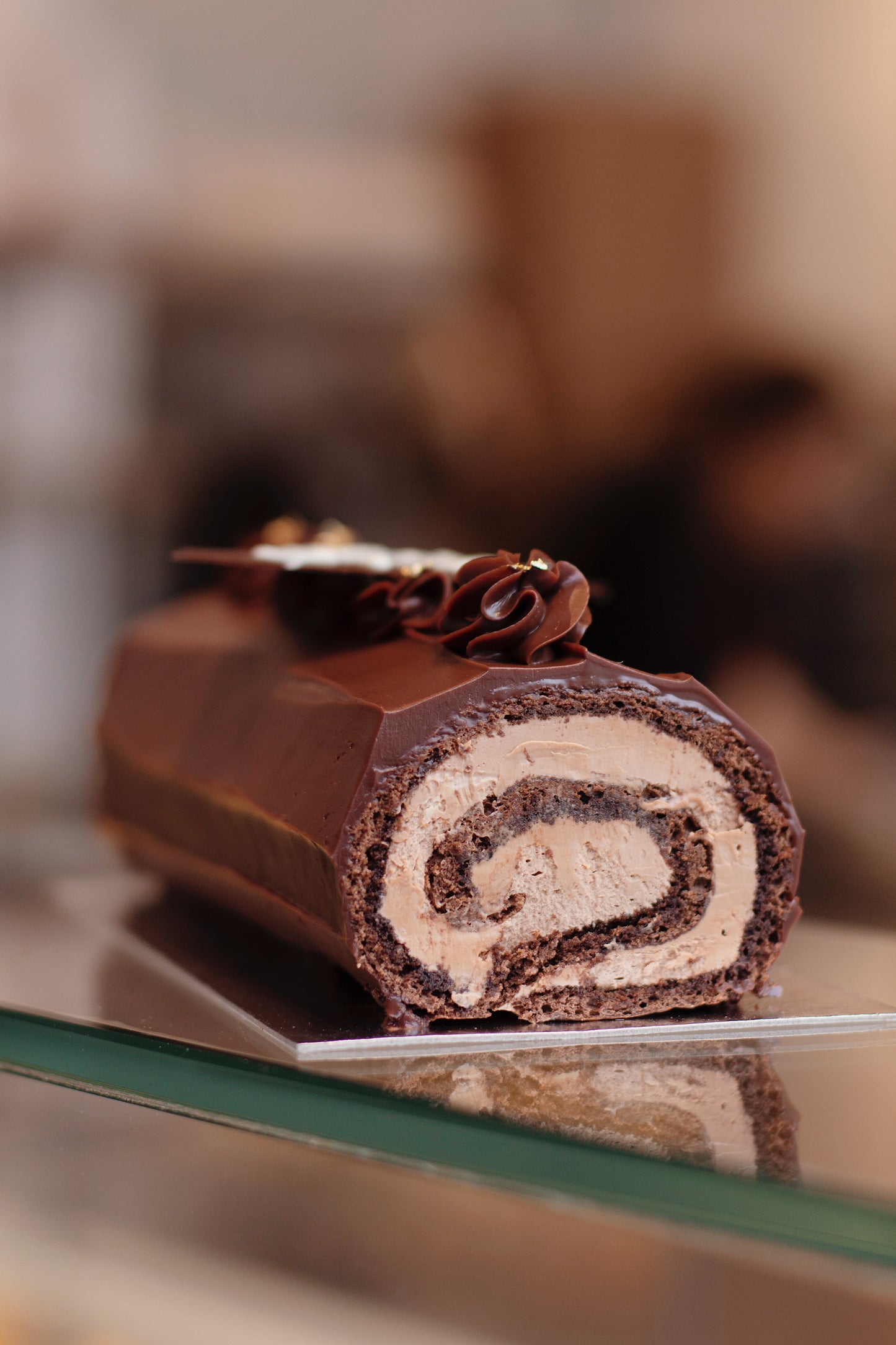 Chocolate Yule Log