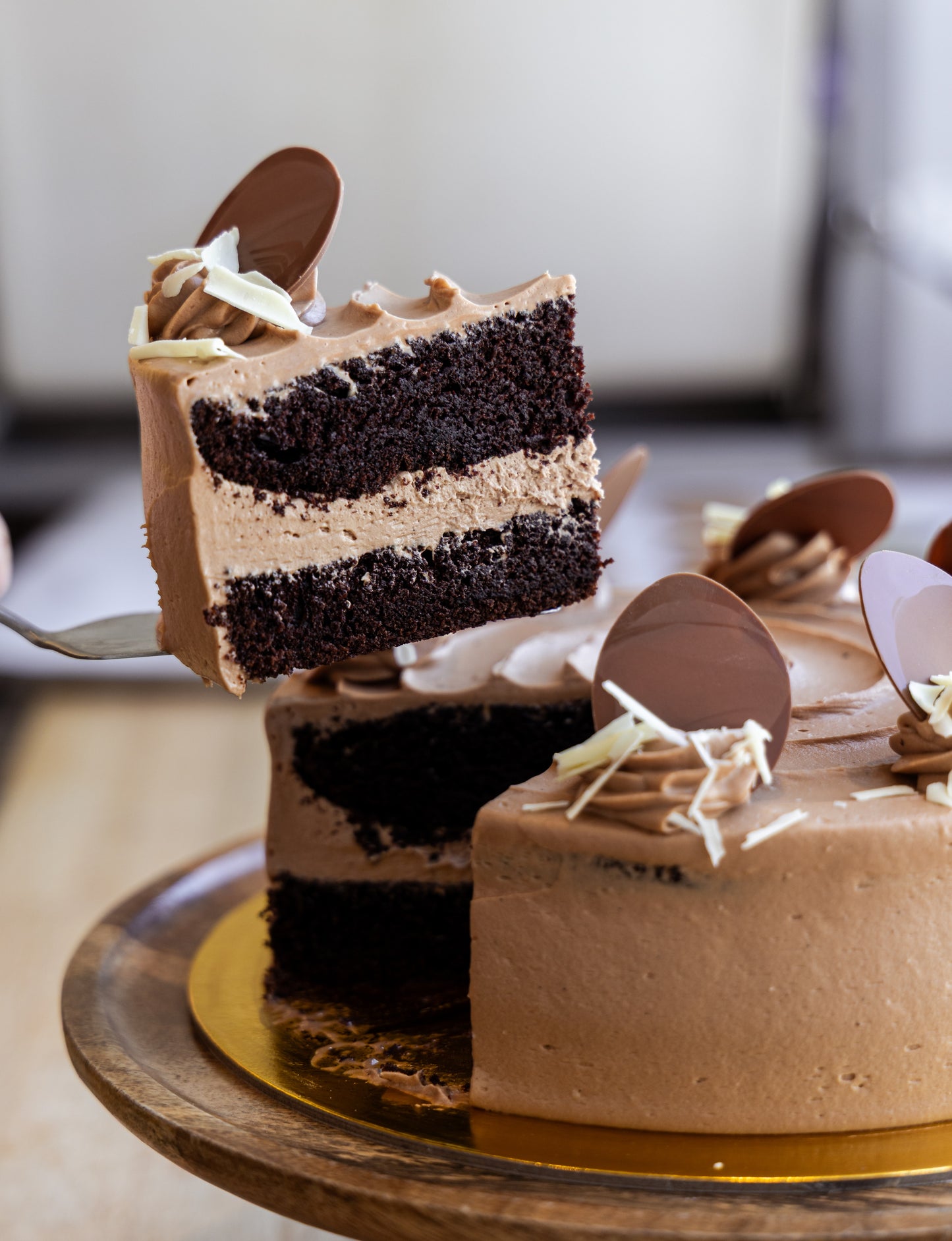 Malted Milk Chocolate Easter Cake