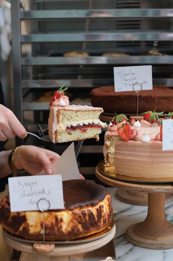 Strawberry Mascarpone Cake