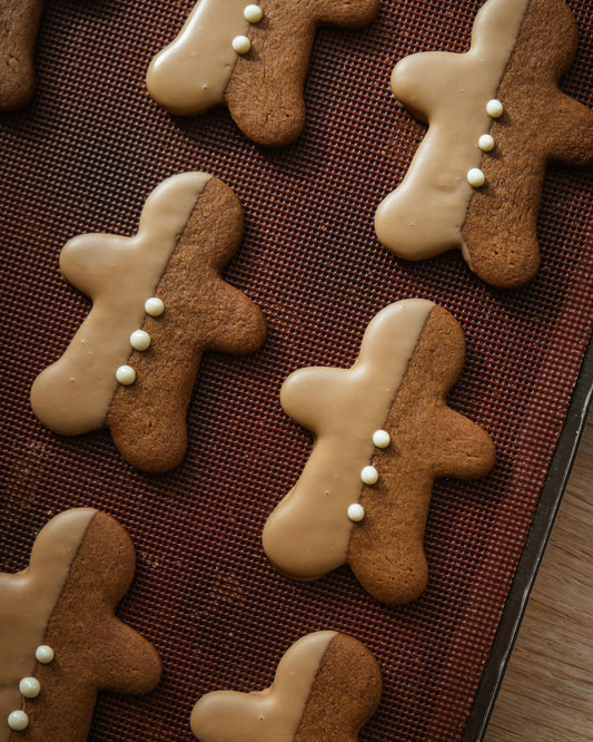 Festive Ginger Shortbread Men