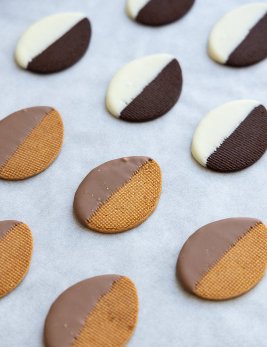 Easter Egg Shaped Biscuits