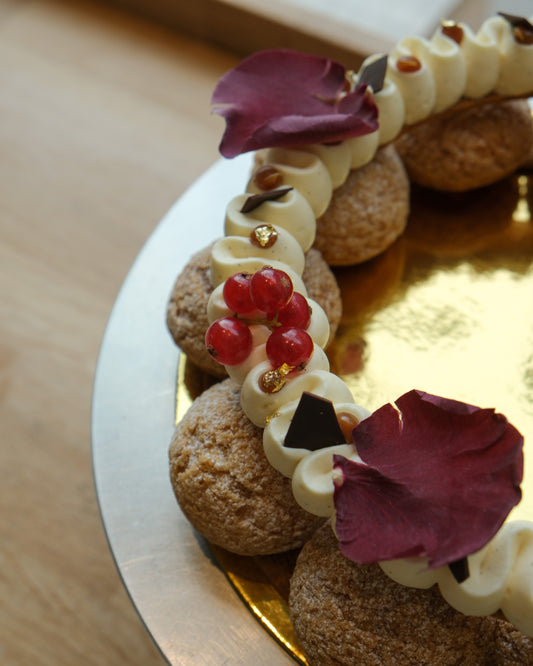 Festive Choux Wreath
